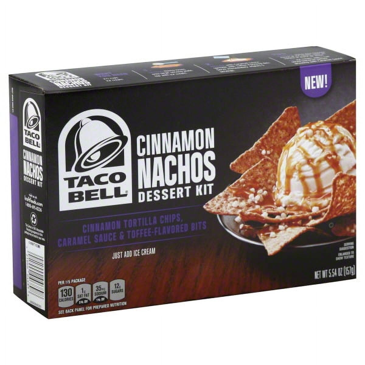 Taco Bell Cinnamon Nachos Dessert Kit, 5.54 oz