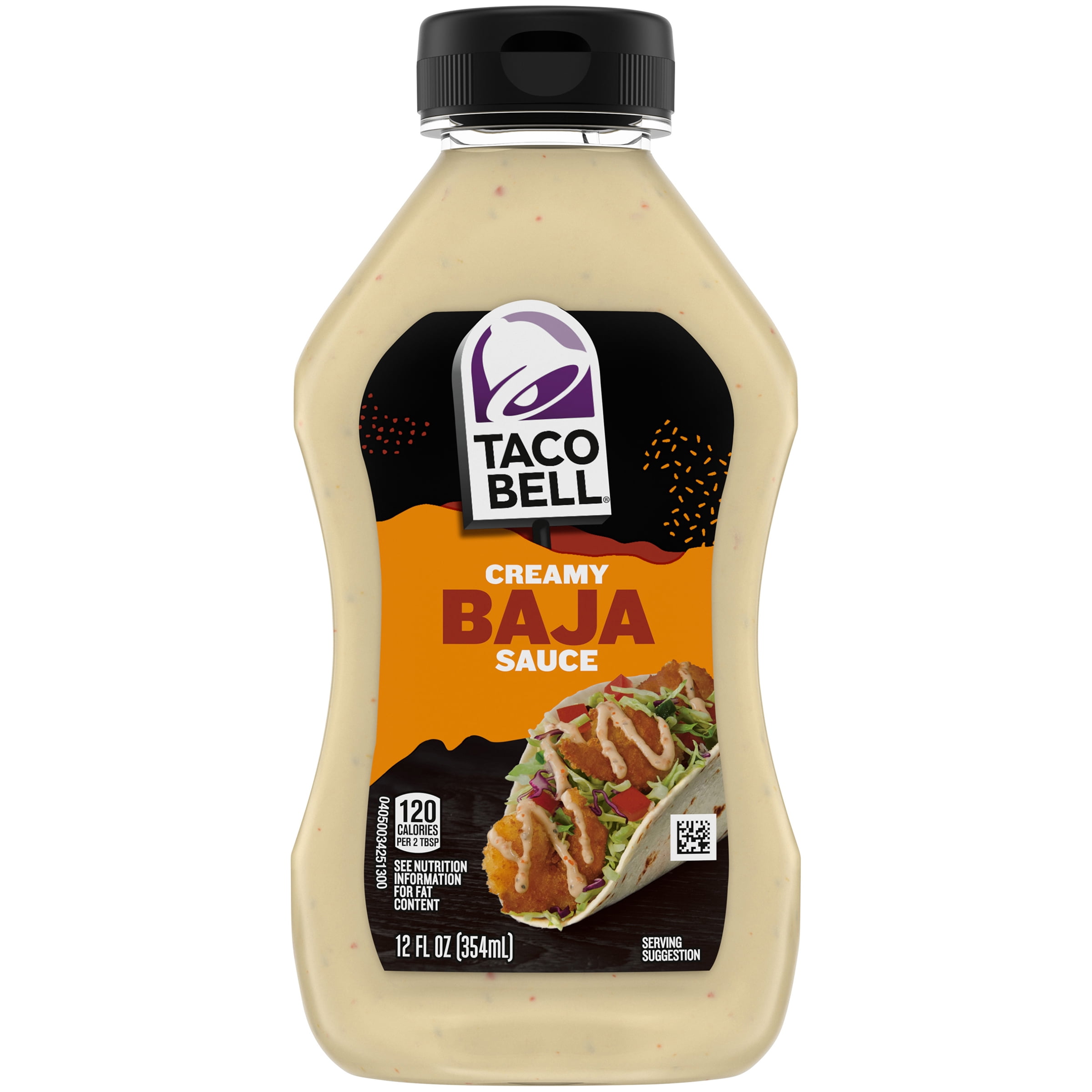 Taco Bell Creamy Baja Sauce, 12 fl. oz. Bottle