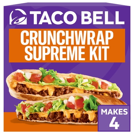 Taco Bell Crunchwrap Supreme Cravings Kit, 22.6 oz Box