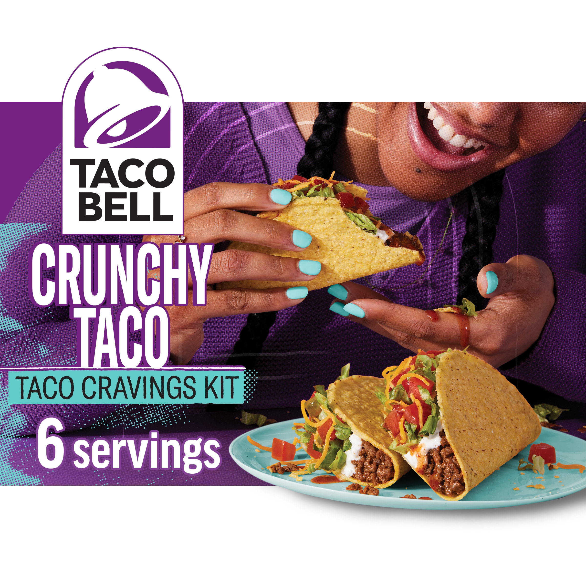 Taco Bell Crunchy Soft Taco Dinner Kit, Oz The Fresh Grocer, 43 OFF