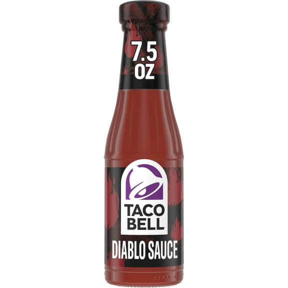 Taco Bell Diablo Sauce, 7.5 oz Bottle