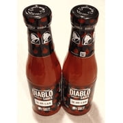Taco Bell Diablo Sauce Two 7.5 oz Bottles