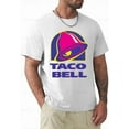 thumbnail image 1 of Taco Bell Fun Nostalgic Fast Food Fan Retro Vintage Logo Gift Unisex T-Shirt, for men & women, up to size 5XL, 1 of 3