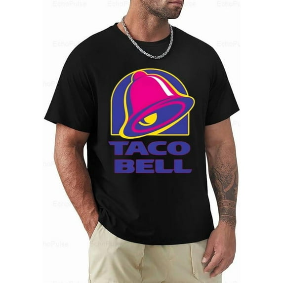 Taco Bell Fun Nostalgic Fast Food Fan Retro Vintage Logo Gift Unisex T-Shirt, for men & women, up to size 5XL