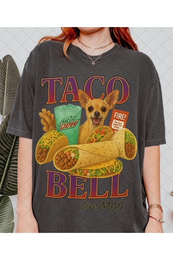 Taco Bell Graphic Tee Shirt Taco Bell TShirt Funny TShirt gift for Women Men Unisex TShirt