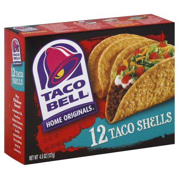 Taco Bell Home Originals Taco Shells - 12 CT