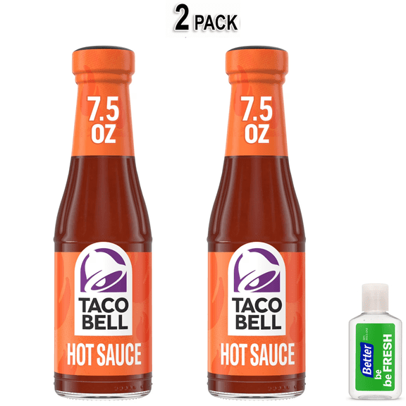 Taco Bell Hot Sauce, 7.5 oz Bottle