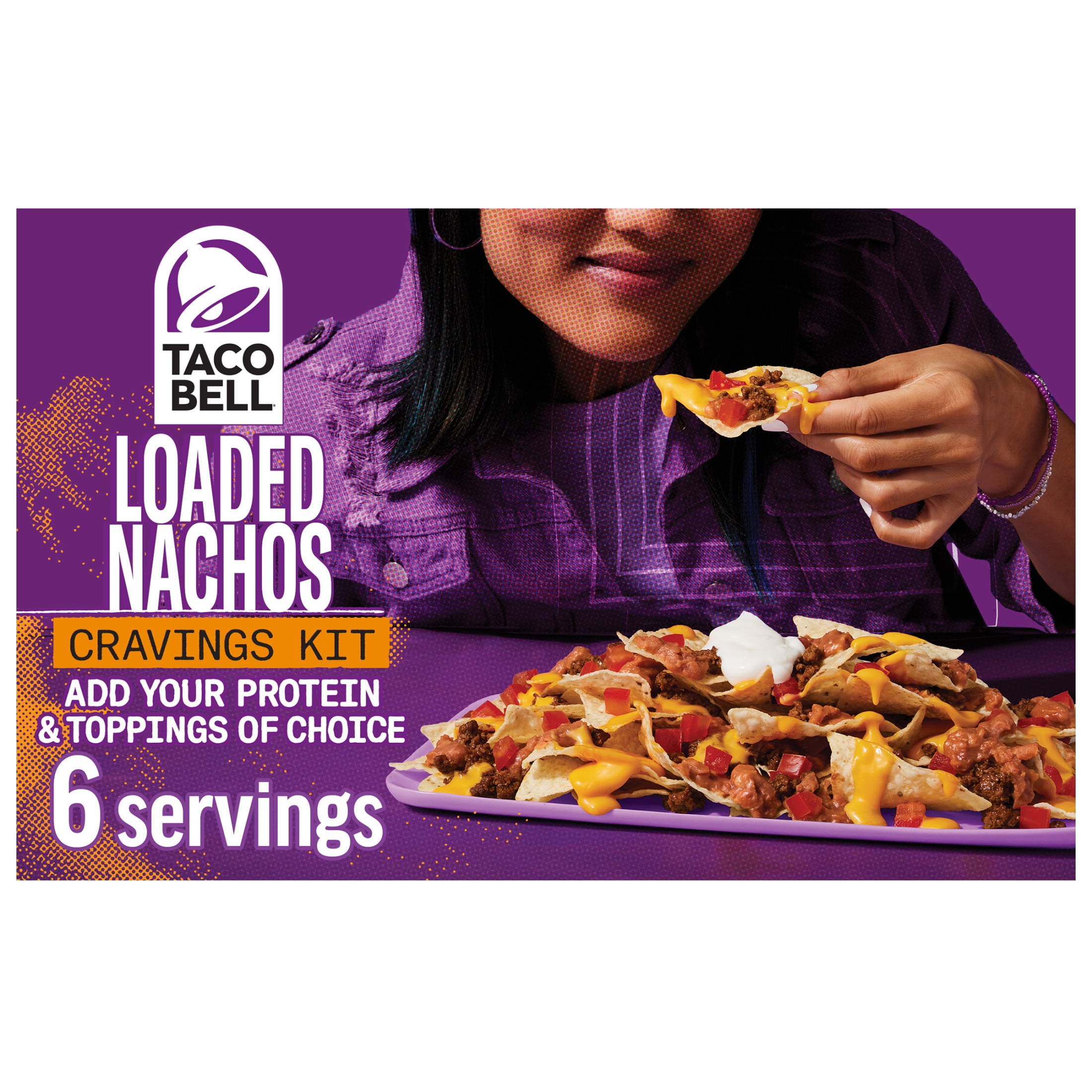Taco Bell Loaded Nachos Cravings Kit, 12.8 oz Box - Walmart.com