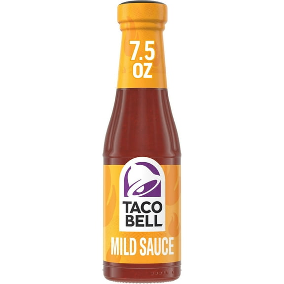 Taco Bell Mild Sauce 7.5 oz Bottle (Pack of 6)