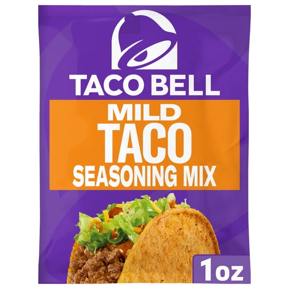 Taco Bell Mild Taco Seasoning Mix, 1 oz Packet