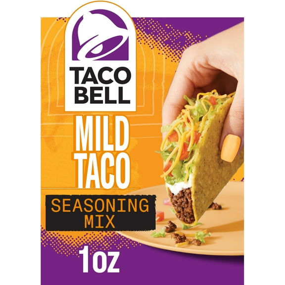 Taco Bell Mild Taco Seasoning Mix, 1 oz Packet