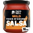 thumbnail image 1 of Taco Bell Mild Thick N' Chunky Salsa, 16 oz Jar, 1 of 9