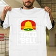 thumbnail image 1 of Taco Bell Old School Retro Vintage 90s Fast Food Fan Graphic G402 Unisex T-Shirt, Up to Size 5XL, 1 of 2