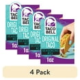 (4 pack) Taco Bell Original Taco Seasoning Mix, 1 oz Packet