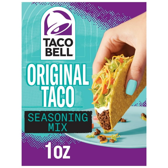 Taco Bell Original Taco Seasoning Mix, 1 oz Packet