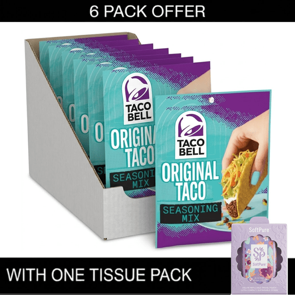Taco Bell Original Taco Seasoning Mix, 1 oz