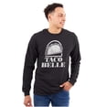 thumbnail image 1 of Taco Belle Mexican Fast Food Funny Plus Size Long Sleeve Graphic Tee Shirt Brisco Brands 2X, 1 of 5