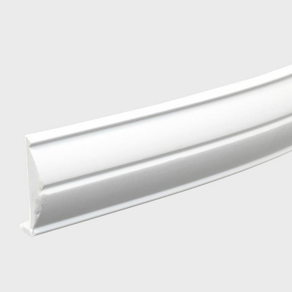 Taco Boat Rub Rail V21-9862WHA60 | Rigid 1/2 x 1 1/4 Inch White (60FT)