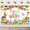 thumbnail image 1 of Taco Bout A Baby Party Decorations Mexican Taco Theme Baby Shower Backdrop Decorations for Kids Birthday Supplies Kit, 1 of 6