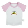 thumbnail image 1 of Taco' Bout Awesome Novelty T shirt For Baby, Newborn Babies T-shirts, Infant Tops, 0-24M Kids Graphic Tees Clothing (Short Pink Raglan T-shirt, 0-6 Months), 1 of 4