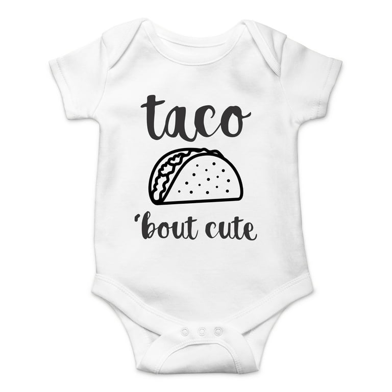 Taco 'Bout Cute Funny Lil Adorable Tacos Mexican Food Lover