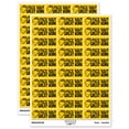 thumbnail image 1 of Taco 'Bout Great Work Teacher Student School Sticker Set - Yellow - Matte Finish - 1.75" Medium, 1 of 7
