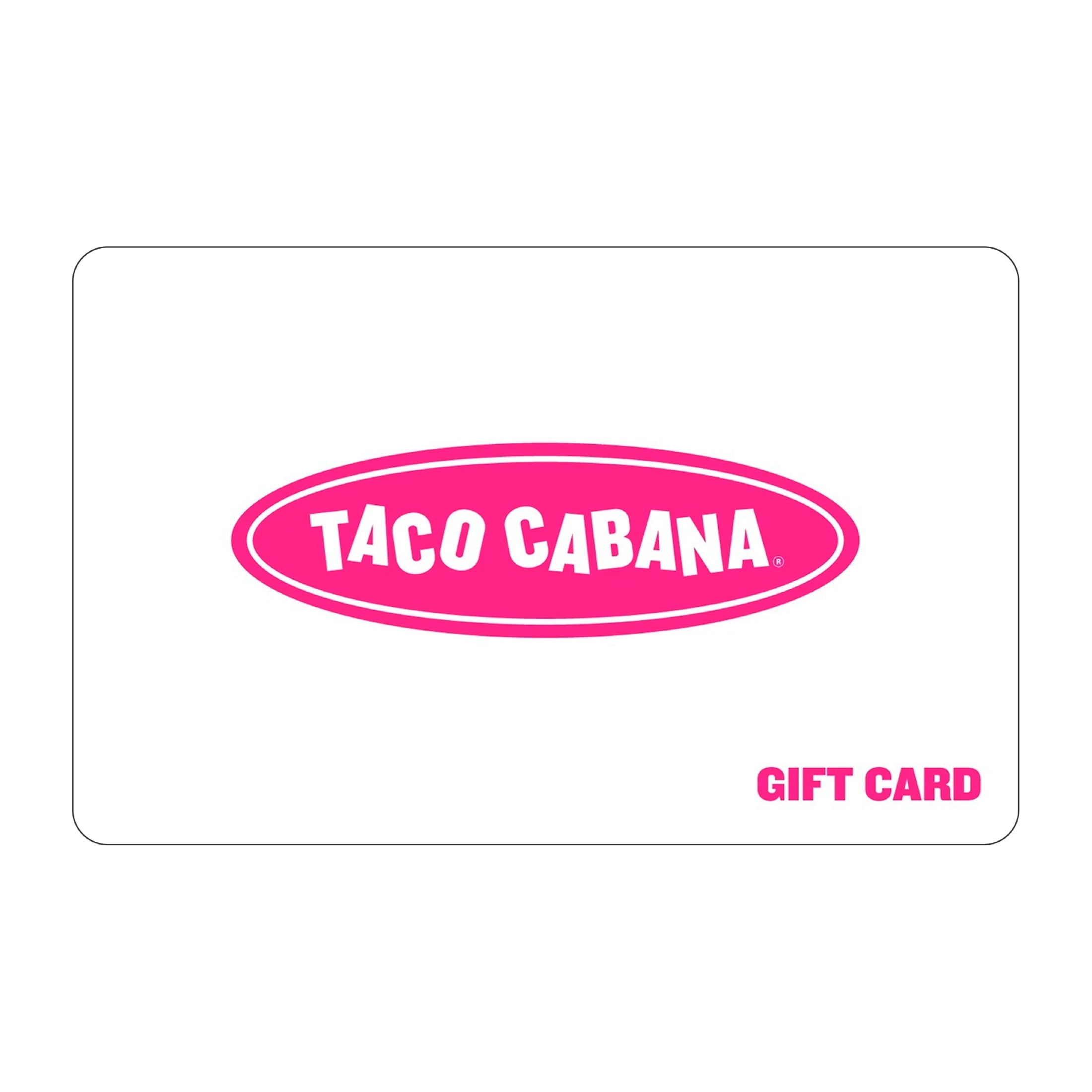 Taco Cabana $25 eGift Card [Email Delivery]