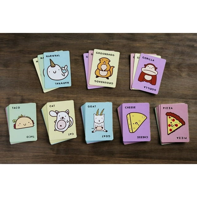 Taco Cat Goat Cheese Pizza Ages 8+ Fast Paced Card Game