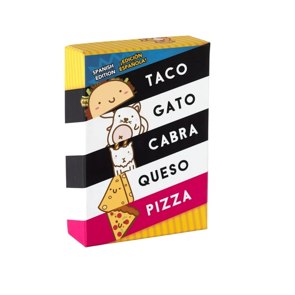 Taco Gato Cabra Queso Pizza Fast-Paced Family Card Game for Kids and Adults