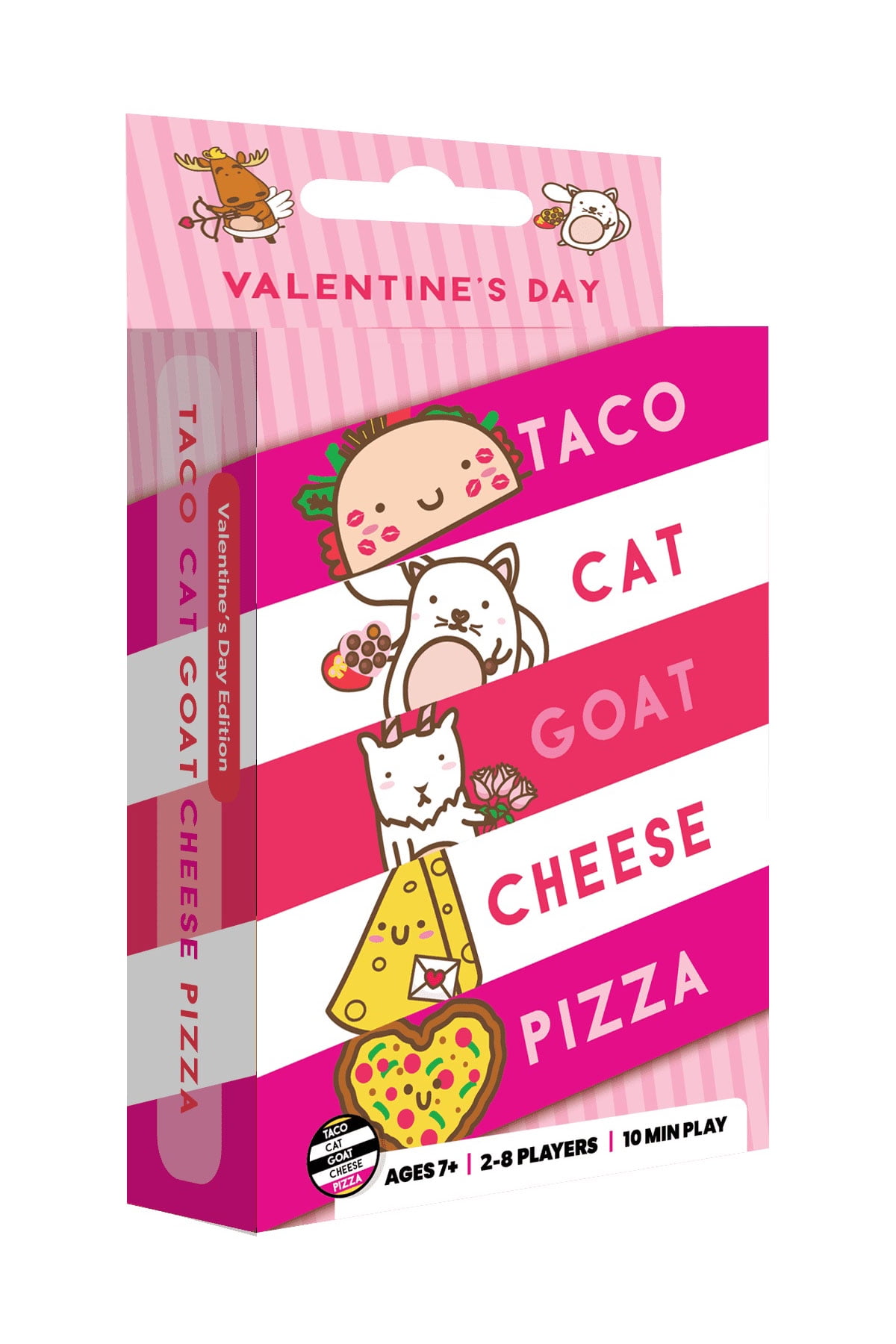 Taco Cat Goat Cheese Pizza Sweetheart Edition Valentine's Card Game