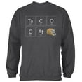thumbnail image 1 of Taco Cat Periodic Table Mens Sweatshirt Deep Heather SM, 1 of 1