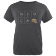thumbnail image 1 of Taco Cat Periodic Table Womens Heather T Shirt Deep Heather LG, 1 of 1
