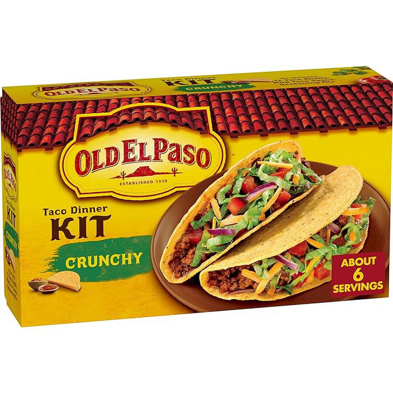 Taco Dinner Kit, Crunchy, 8.8 oz deal from Walmart
