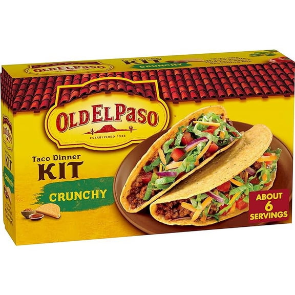 Taco Dinner Kit, Crunchy, 8.8 oz