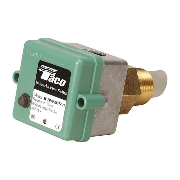 Taco Flow Switch, 3.5 to 600 fpm, SPDT IFSW2BR-1