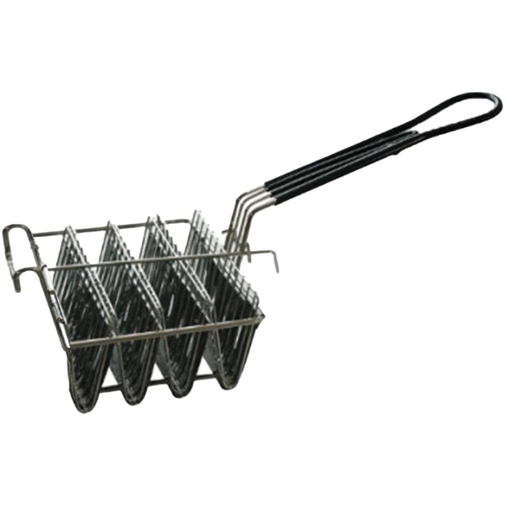 Taco Fryer Basket, Taco Shell Fryer, Holds 4 Shells Deep Fryer Taco