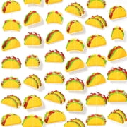 Taco Hanging Banner - Taco Party Decorations - Mexican Fiesta Party Decor - Funny Food Bunting for Taco Tuesday, Cinco De Mayo, Baby Shower, Birthday - 6Pcs