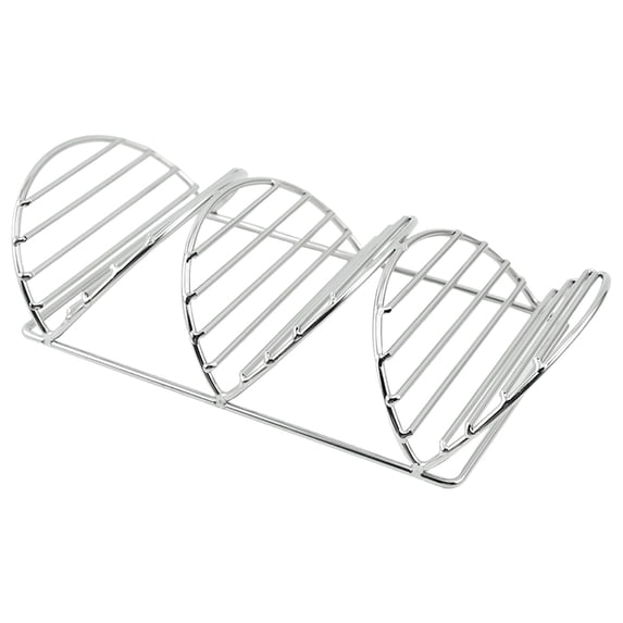 Taco Holder Stand, Ongmies Stainless Steel Taco Rack Tray Stand Up Holders Kitchen Set for Tortillas, Burritos, Parties & Restaurants