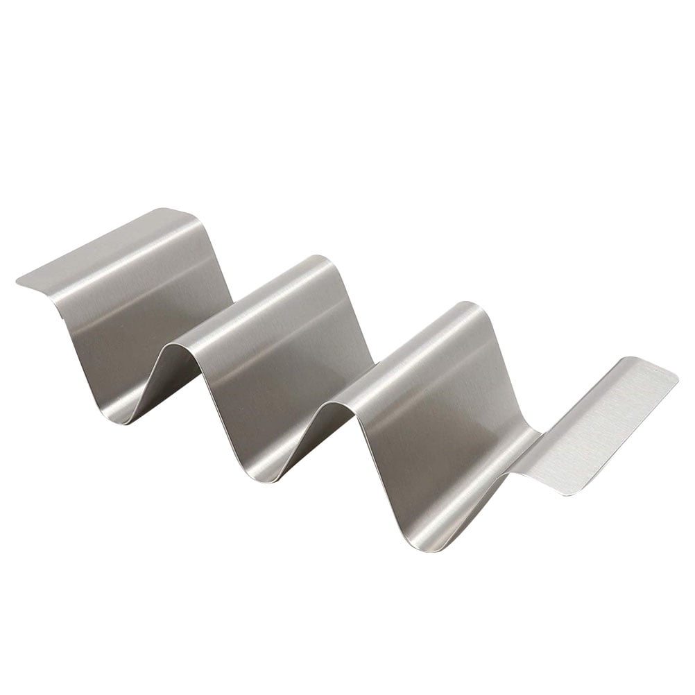 Taco Holder Stand Stainless Steel Taco Serving Tray Metal Taco Shell