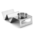 thumbnail image 1 of Taco Holder Stands Stainless Steel with Easy-Access Handle, Oven, Grill, and Dis, 1 of 10