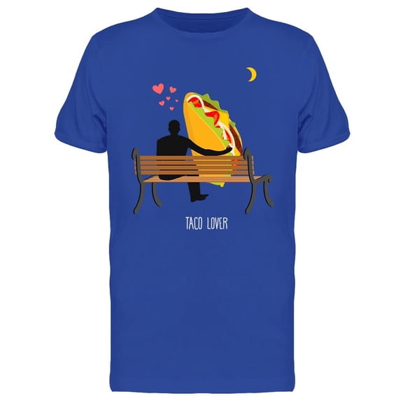 Taco Lover Design T-Shirt Men -Image by Shutterstock, Male Medium