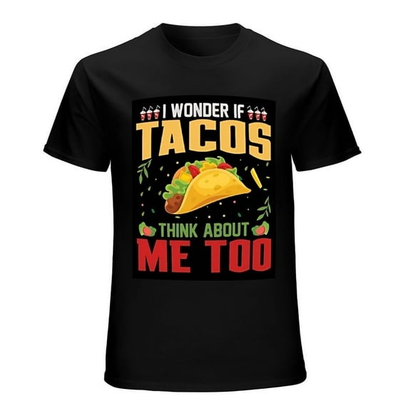 Taco Lover's T-Shirt Funny Food Graphic Tee Men Women Gift