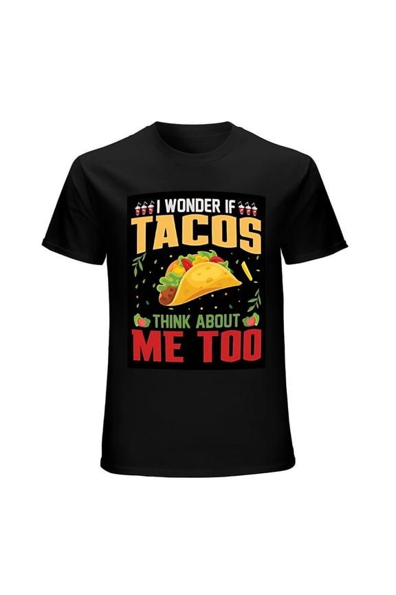 Taco Lover's T-Shirt Funny Food Graphic Tee Men Women Gift