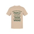 thumbnail image 1 of Taco Lovers Humor Quote Men's T-shirt, 1 of 3