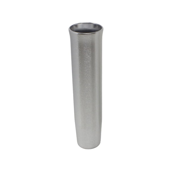 Taco Marine F31-1600BXY-4A Aluminum 8-1/2", Weld On Rod Holder, White Liner