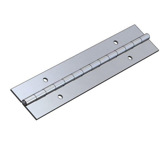 Taco Marine H14-0114P72 Stainless Steel, Piano Hinge, 1-1/4"W x .040" AWG x 72"L
