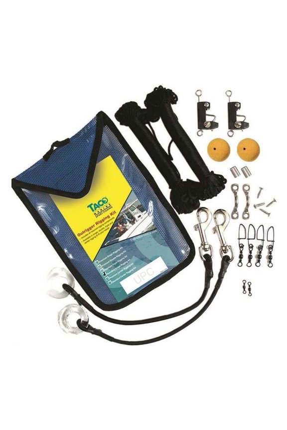 Taco Marine RK-0001SB Standard Rigging Kit,Black