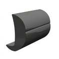 thumbnail image 1 of Taco Marine V21-0205BKA20D Rigid Vinyl, Black Rub Rail Insert, 1-3/8"W x 2-1/4"H x 20'L, 1 of 1