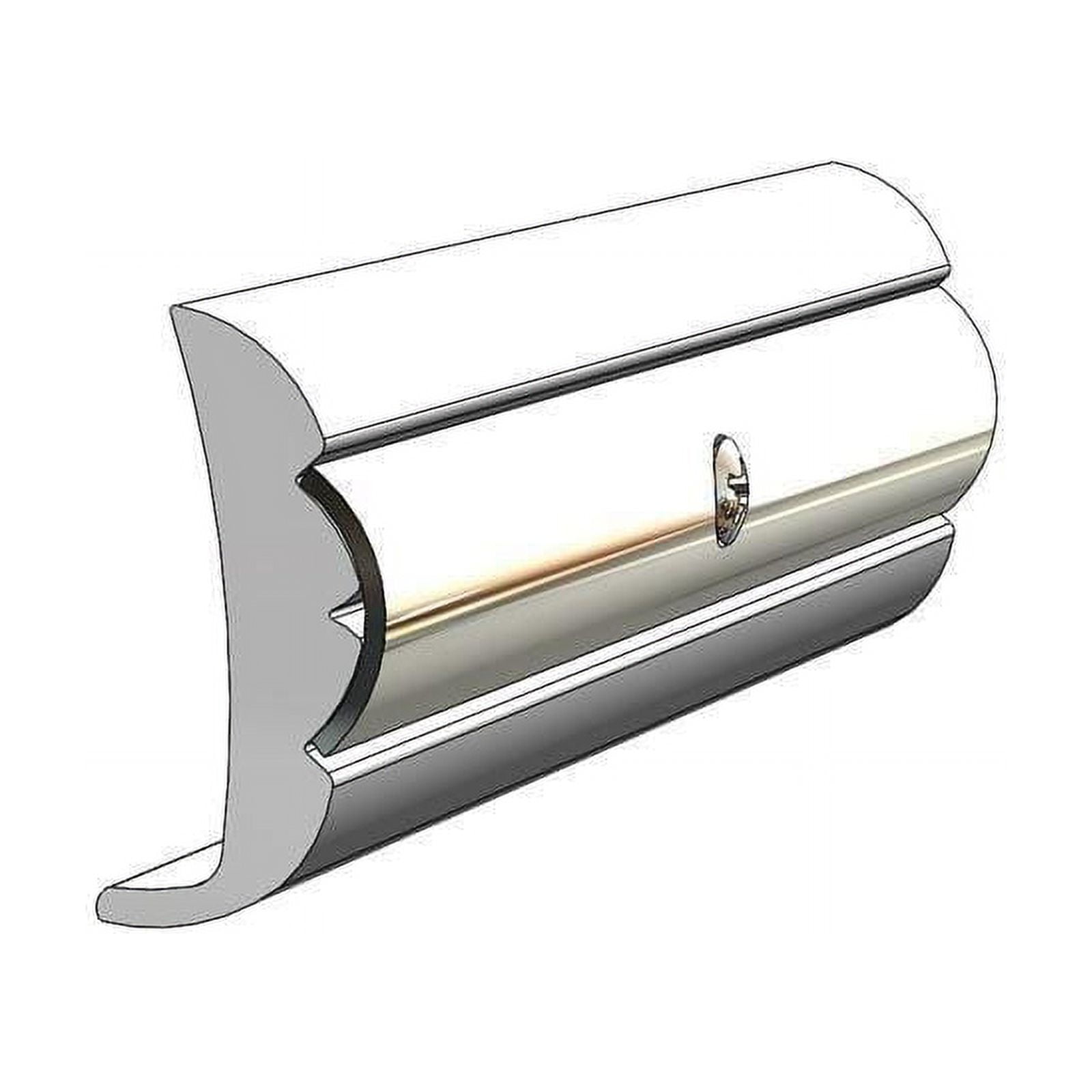 Taco Marine V219866WHC Rigid Rub Rail Frosty White 20