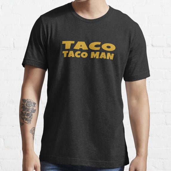 Taco Men T-Shirt Men's Funny Graphic Tee Mexican Food Lover Gift Funny Taco Shirt